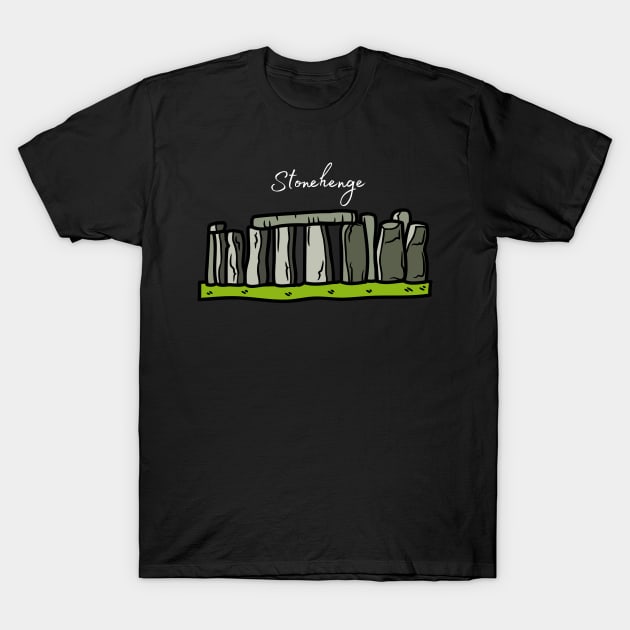 Stonehenge T-Shirt by johnnie2749